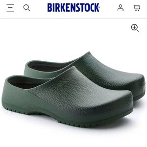 Birkenstock Super-Birki RARE GREEN
Polyurethane Clog | Size
39 US 8